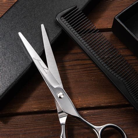 Personalized Barber Scissors & Comb, Professional Shears for Hair ...