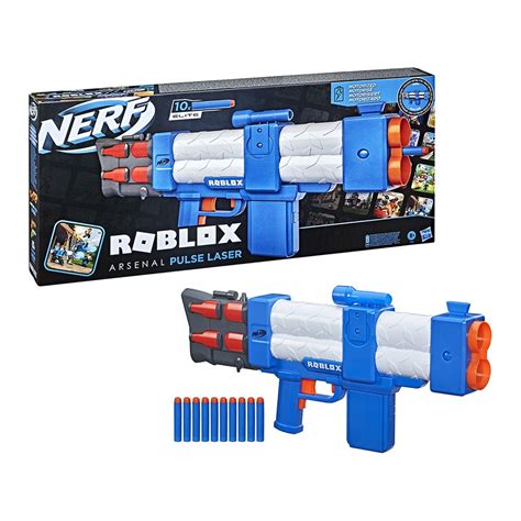 Nerf Nerf Roblox Arsenal Pulse Laser Blaster Con Freccette