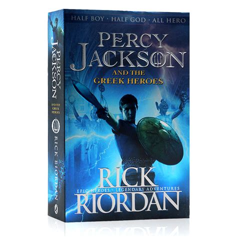 波西杰克逊希腊英雄神话2册percy Jackson And The Greek Heroes Greek Gods英文原版小说少年版荷马史诗青少年奇幻文学经典书 虎窝淘