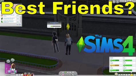 The Sims 4 Best Friends Forever Challenge Part 2 Squishymain Youtube