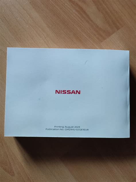 Bedienungsanleitung Használati Utasítás Nissan Qashqai Iii J12 2021