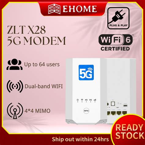 Zlt X G Modem Ax Wifi Unlock Modified Wifi Shopee Malaysia