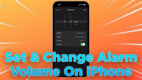 How To Set And Change The Alarm Volume On Your Iphone