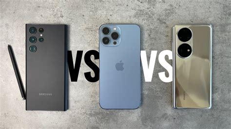 Samsung Galaxy S22 Ultra Vs IPhone 13 Pro Max Vs Huawei P50 Pro CAMERA