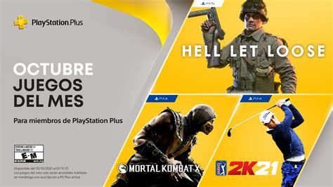 Juegos De Playstation Plus Para Octubre Hell Let Loose Pga Tour K