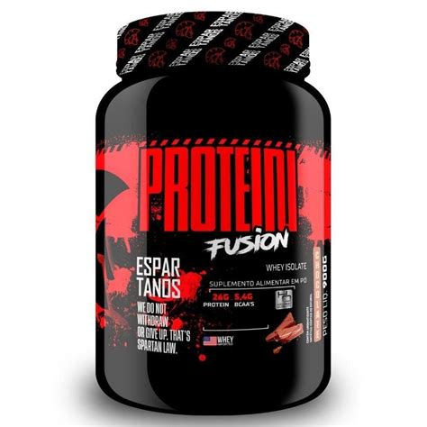 Protein Fusion Whey Isolate 1 8kg Espartanos Nutrition Chocolate Netshoes