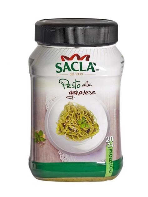 Saclà Pesto Alla Genovese 950 g Category PESTO CATERING