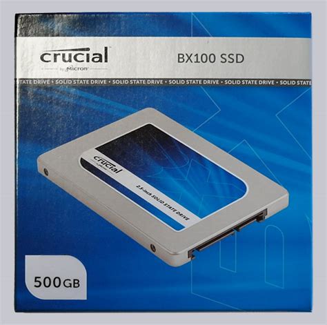 Crucial BX100 500GB SSD Review