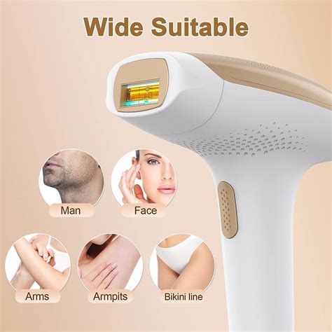 Yachyee 999 999 Flashes Laser Hair Removal Device For Women And Men