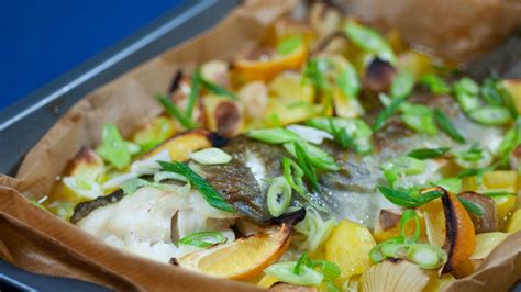 Oven Baked Pike Perch