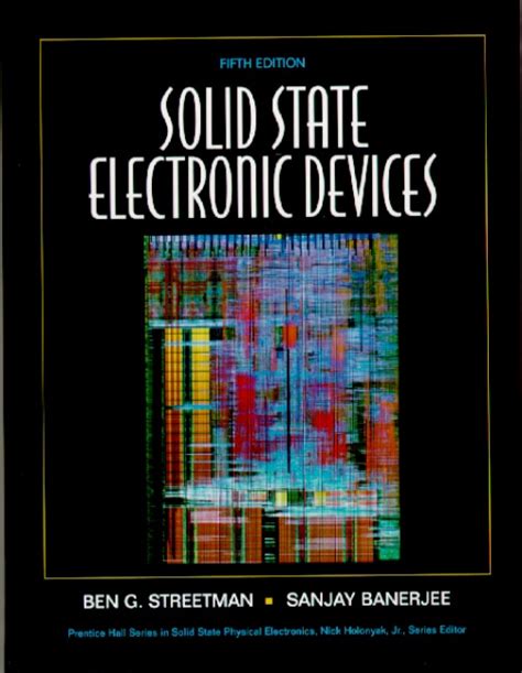 Streetman Banerjee Solid State Electronic Devices International