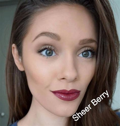 Sheer Berry Lipsense Topped With Glossy Gloss Senegence International