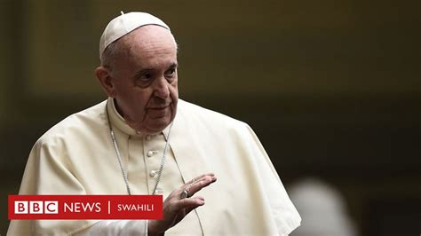 Uchaguzi Wa Marekani Papa Francis Akataa Kuonana Na Waziri Wa