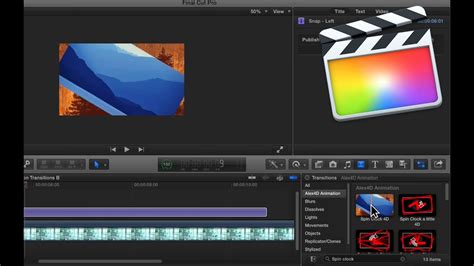 Final Cut Pro X Animation Transitions For Lower Thirds Youtube