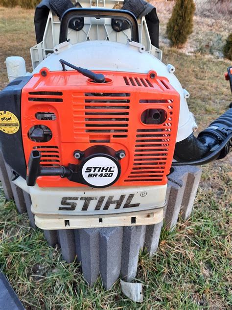 Dmuchawa Spalinowa Plecakowa Firmy STIHL BR 420 11864487059