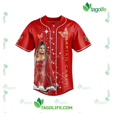 Mariah Carey Its Time Magical Christmas Special Baseball Jersey Tagolife