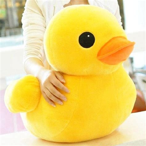 Cute Peluche Canard Jaune