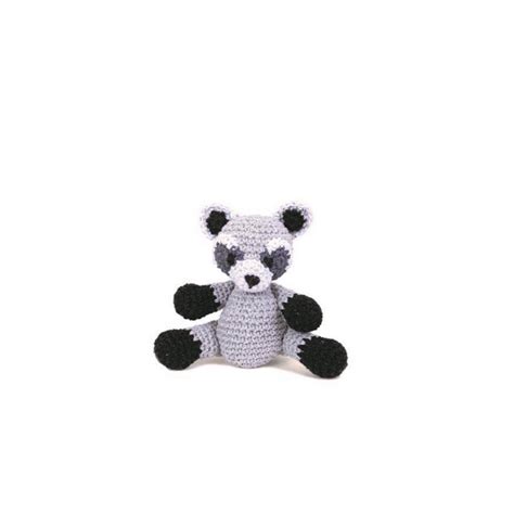 Kit Crochet Amigurumi Hoooked Ricky Le Raton Laveur Mercerie Floriane