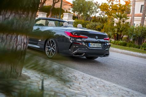 The New Bmw M850i Xdrive Convertible In Colour Dravit Grey Metallic And 20” M Light Alloy Wheels