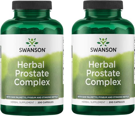 Swanson Herbal Prostate Complex Urinary Tract Support Mens Health