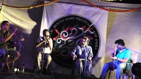 A Carnatic Morsing Ensemble At The 1st World Mouth Harp Festival Of India Youtube