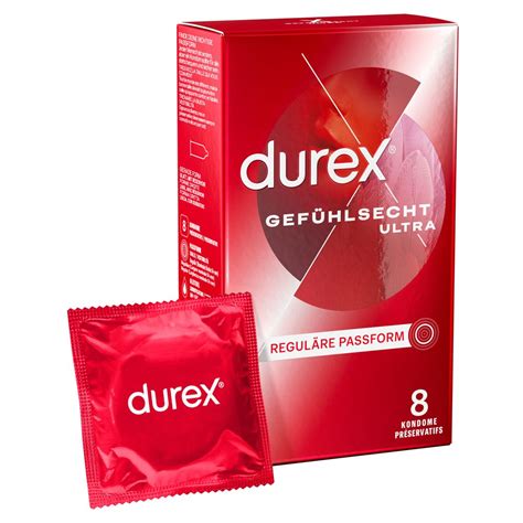 durex Gefühlsecht Ultra Kondome 8 St shop apotheke