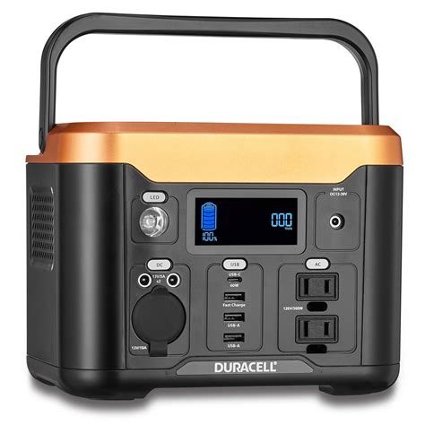 Duracell Portable Power Station 300 Lithium Battery Backup Portable ...