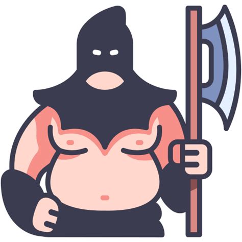 Executioner MaxIcons Lineal Color Icon