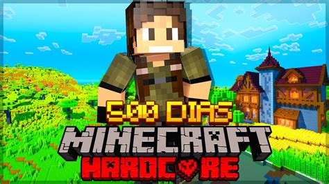 SOBREVIVI 500 DIAS NO MINECRAFT HARDCORE O FILME YouTube