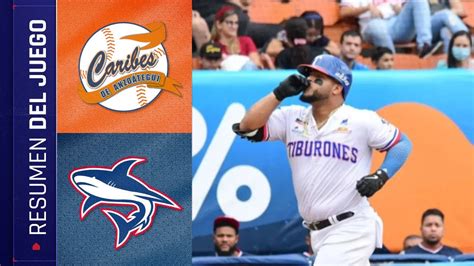 Caribes De Anzo Tegui Vs Tiburones De La Guaira De Diciembre