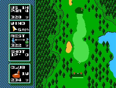 Nes Open Tournament Golf