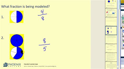 Introduction To Fractions Youtube