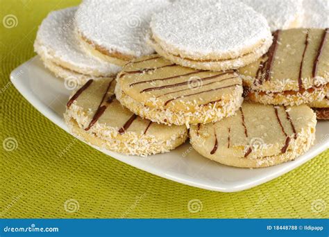 Peruvian Cookies Called Alfajor Royalty Free Stock Photos Image