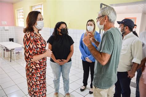 Governadora em exercício Mailza visita Educandário Santa Margarida