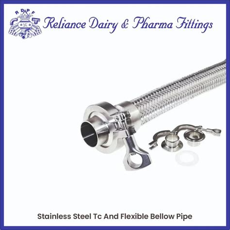 Stainless Steel TC And Flexible Bellow Pipe At Rs 185 Piece Stainless