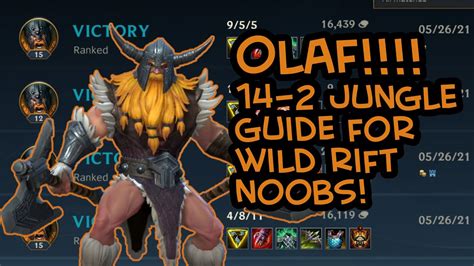 Olaf Jungle 14 2 From Silver 1 To Gold 2 Using Olaf The Guide For