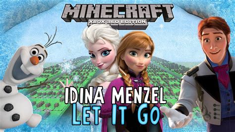 Frozen Let It Go Idina Menzel Minecraft Xbox Noteblock Song