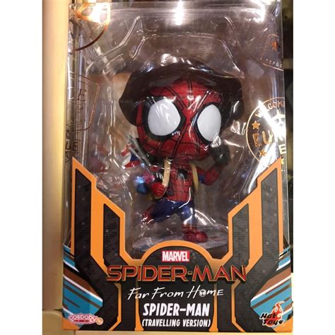 Hot Toys Spiderman Far From Home Spiderman Travelling Version Cosbaby Shopee Malaysia