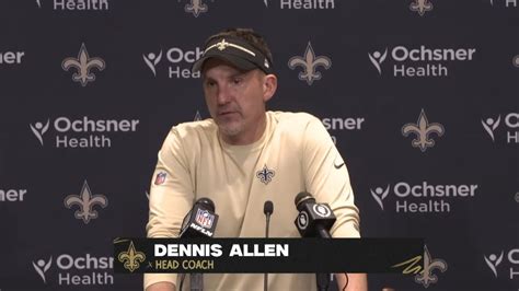 Postgame Interview: Saints HC Dennis Allen Recaps Loss to Bucs