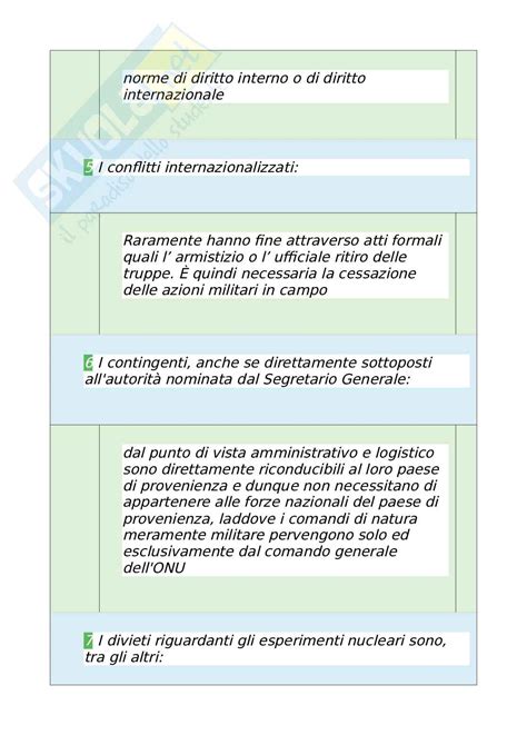 Tutte Le Domande E Risposte Esame Di Diritto Internazionale