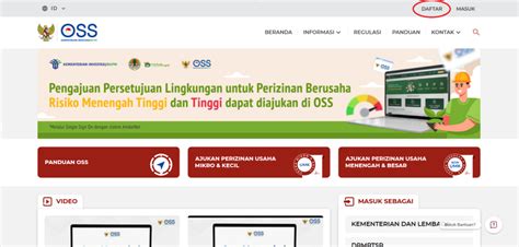 tutorial  daftar oss   pebisnis