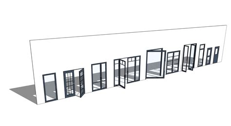 New Sketchup Glass Door Collection Flextools