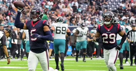 Houston Texans Safety Jalen Pitre One Of The Top Rookies In NFL