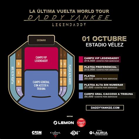 Daddy Yankee en Argentina venta de entradas precios y dónde es el recital