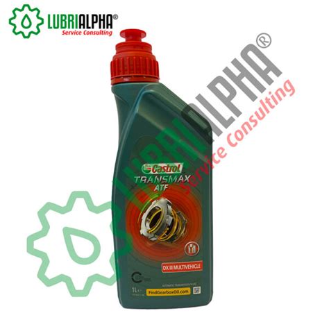 Castrol Transmax Atf Dx Iii Multivehicle Lubrialpha