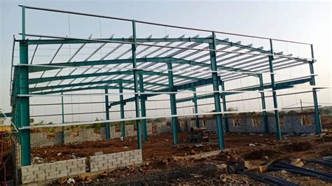 Mild Steel Prefabricated Industrial Structure At Rs 120 Sq Ft