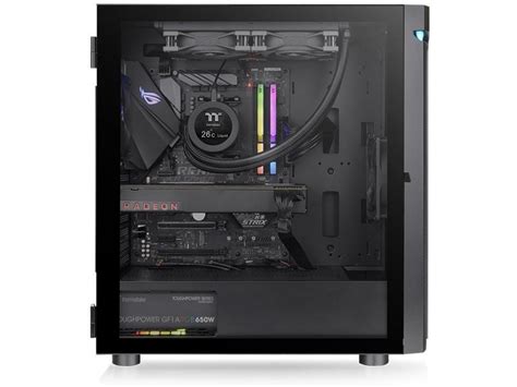 Gabinete Thermaltake H590 TG ARGB Lateral Em Vidro Temperado Mid