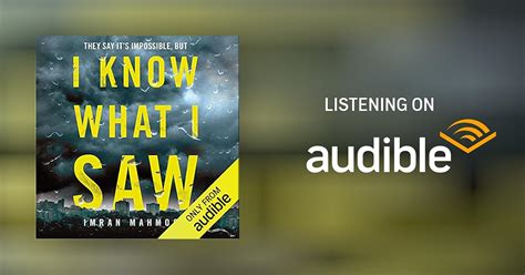 I Know What I Saw by Imran Mahmood - Audiobook - Audible.com.au