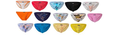 JINSHI Bikini Briefs Men Underwear Comfortable Sexy String Underpants