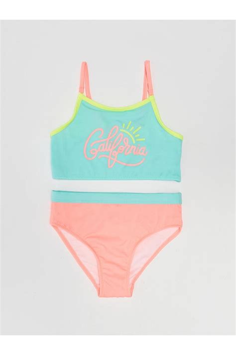 DEEP BEACH Baskılı kız çocuk bikini takım Fiyatı Yorumları